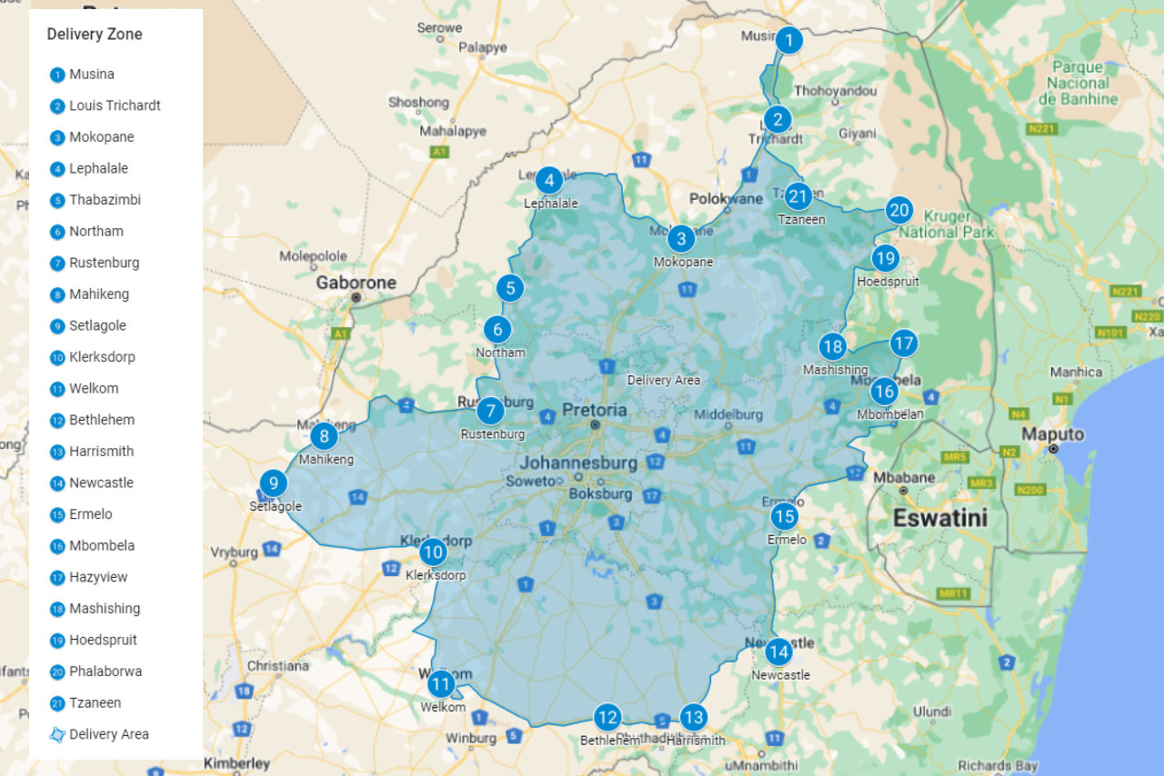 small parcels distribution